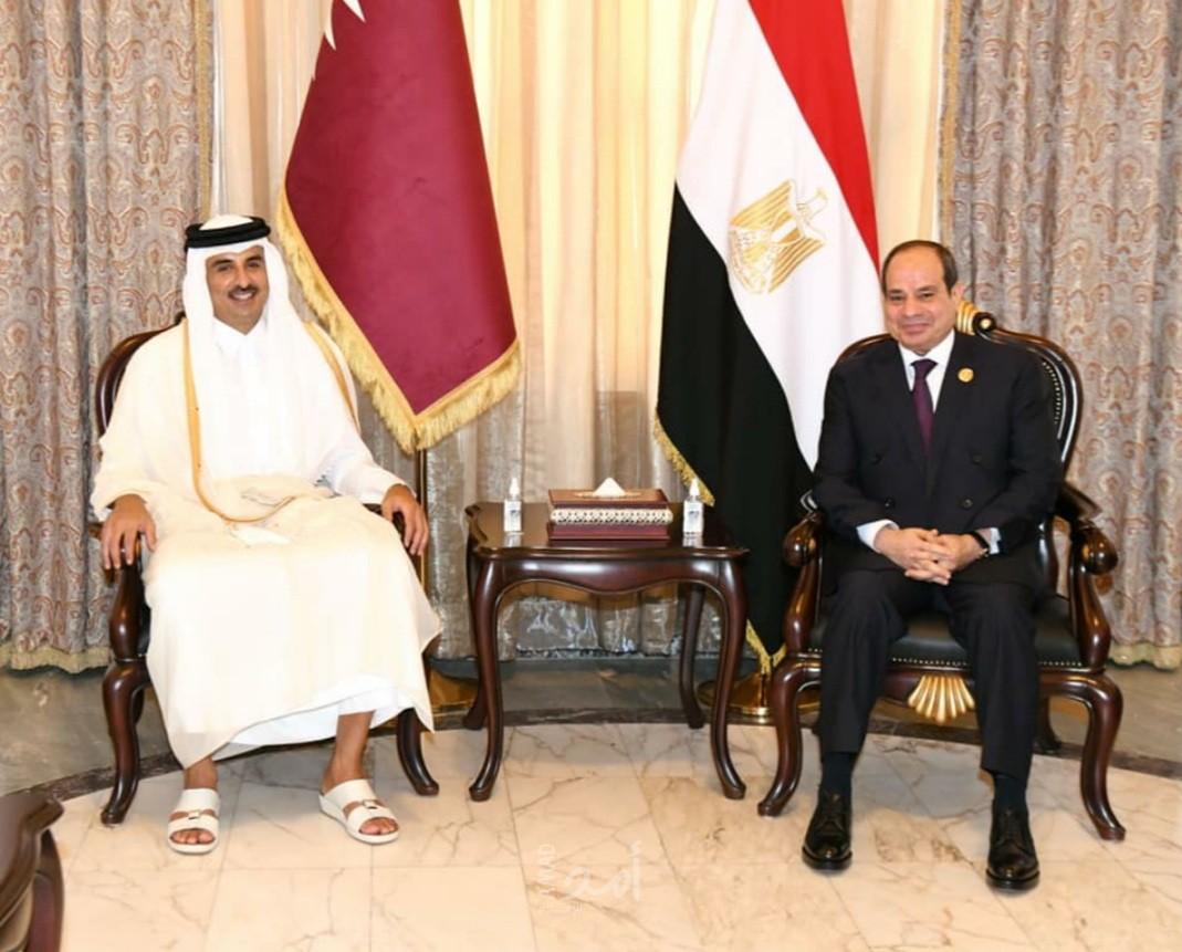 الديوان الأميري: أمير قطر يتوجه إلى مصر تلبية لدعوة السيسي