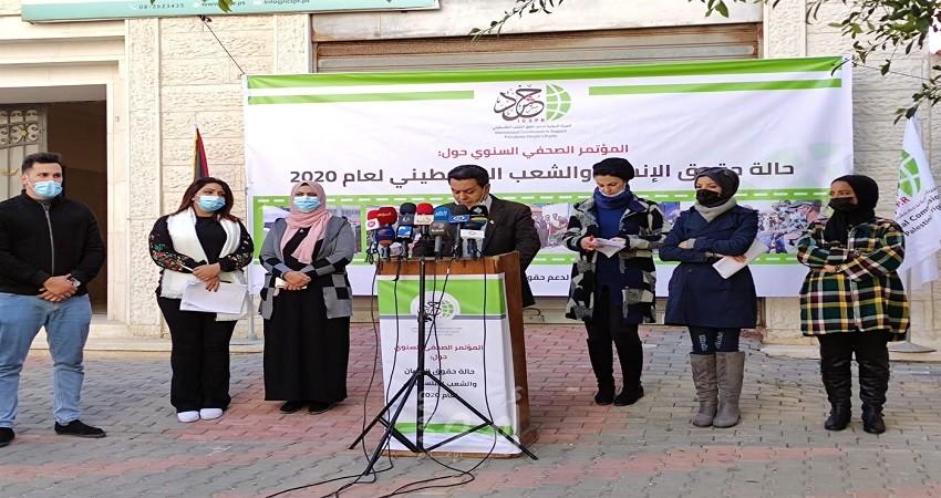 حشد: عام 2020 نهاية مظلمة عشرية سوداء على مستوى إعمال حقوق الإنسان والقانون الإنساني