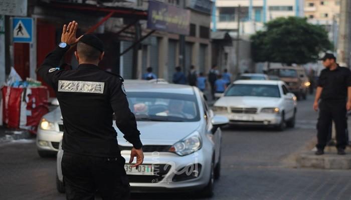 حالة الطرق في غزة يوم الجمعة