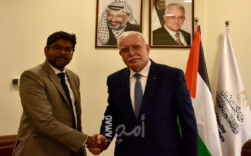 المالكي يلتقي مدير مكتب المفوض السامي لحقوق الإنسان