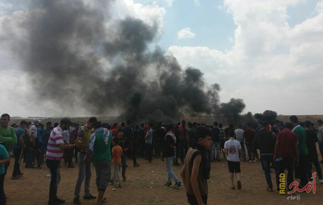 الاتحاد الأوربي والعفو الدولية يدينان اعتداءات قوات الاحتلال على المتظاهرين السلميين بغزة