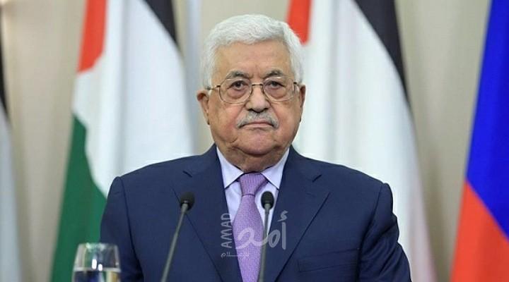 الرئيس عباس يعزي والد الشهيد محمد خبيصة
