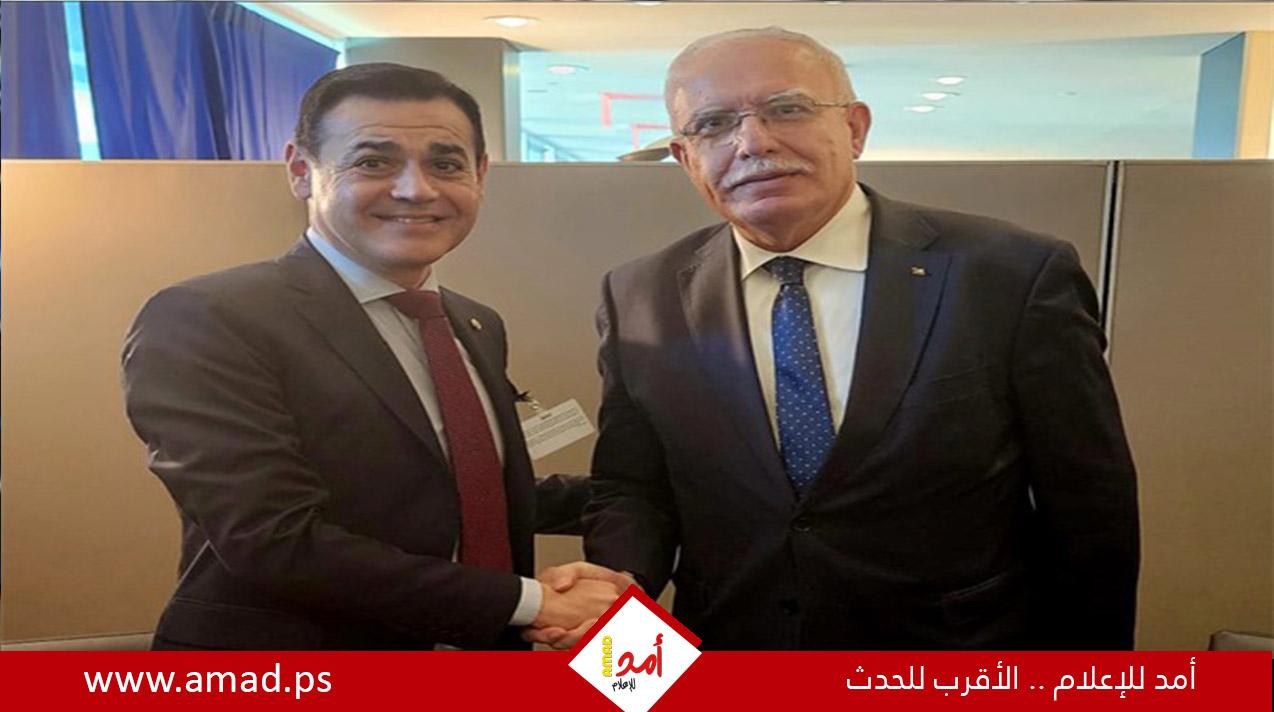 المالكي يلتقي وزير خارجية الباراغواي ويحذر من عواقب عزم بلاده على نقل سفارتها إلى القدس