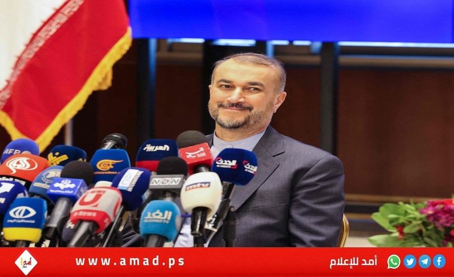 إيران: عازمون على تعزيز العلاقات مع السعودية بهدف وقف مسار التطبيع مع إسرائيل