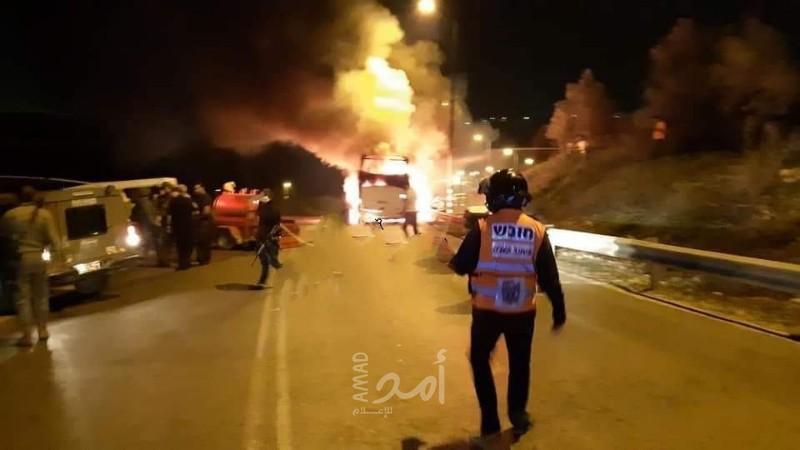 اشتباكات عنيفة بين مسلحين وقوات الاحتلال قرب قبر يوسف في نابلس- فيديو