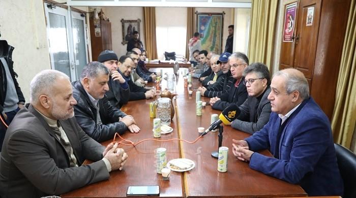 وفد قيادي من "الجهاد" يهنئ الجبهة الشعبية بذكرى انطلاقتها الـ(52)
