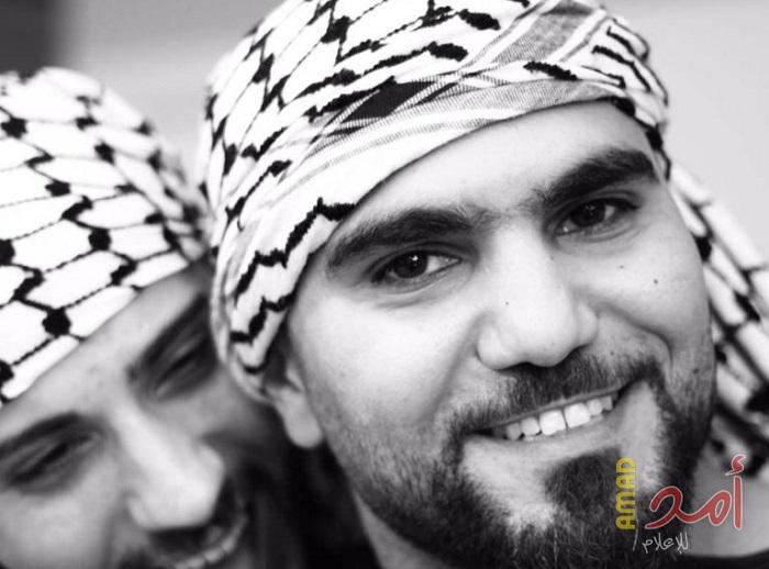 وقفة احتجاجية أمام السفارة الإسرائيلية في بروكسل للمطالبة بالإفراج عن الفنان الفلسطيني "مصطفى عوض"