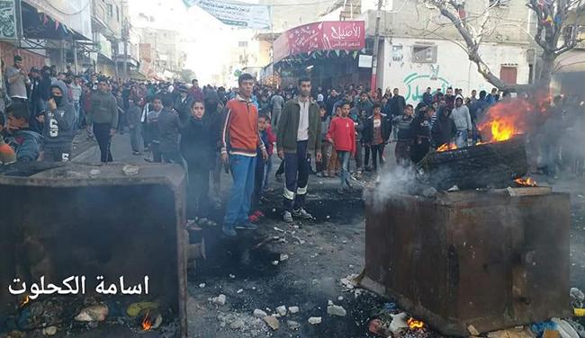 قطاع غزة: حصيلة أولية ليوم الغضب الثاني من حراك"#بدنا_نعيش" واعتداء أمن حماس ( صور  وفيديو)