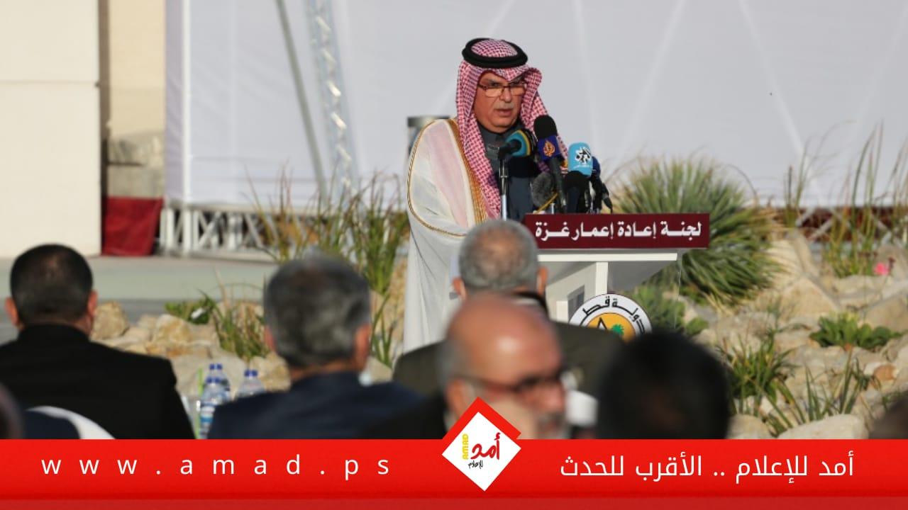 السفير القطري "محمد العمادي" يصل قطاع غزة