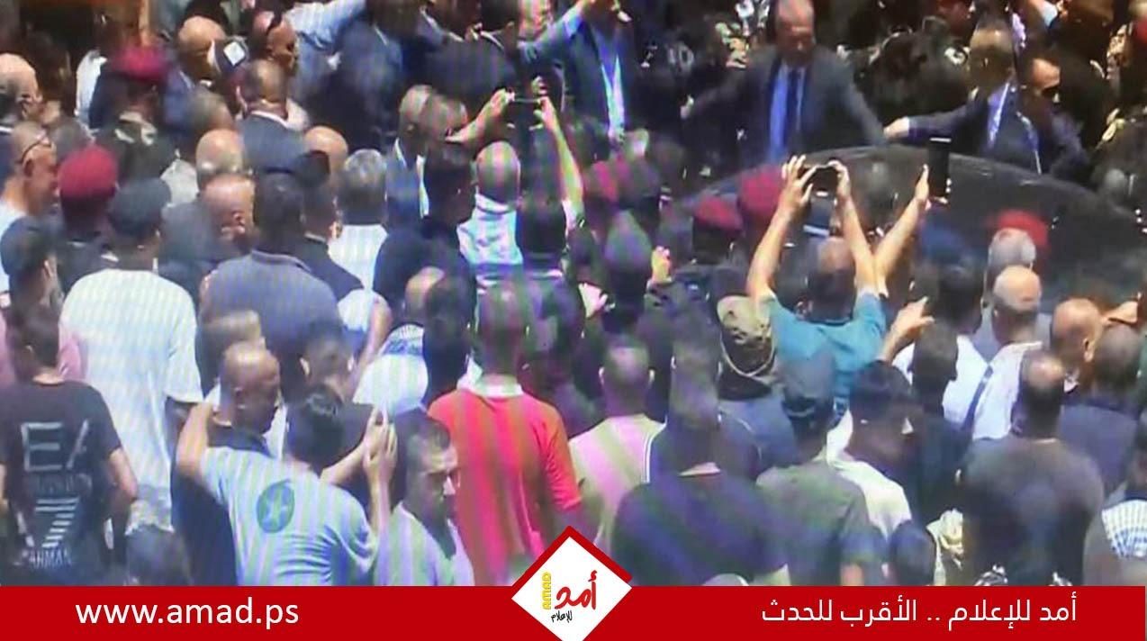 عباس : مخيم جنين البطل أيقونة للنضال ..وسنقطع اليد التي ستعبث بوحدة شعبنا. فيديو