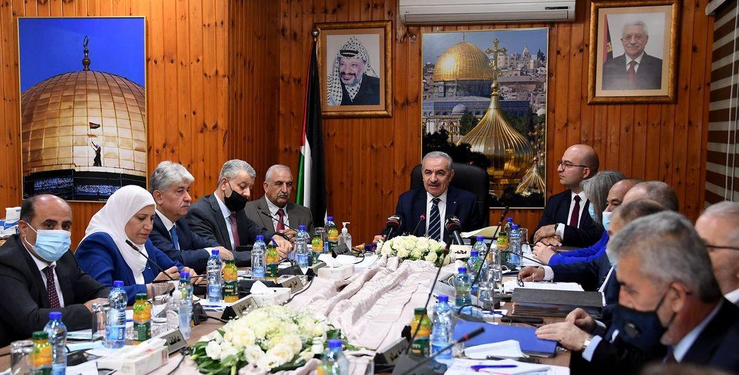 أبرز قرارات مجلس الوزراء الفلسطيني يوم الاثنين