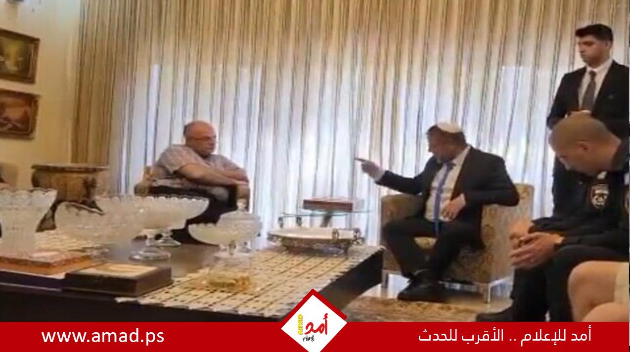 بن غفير يسجل حديثه مع رئيس بلدية الطيبة بدون علمه ويسربها للإعلام