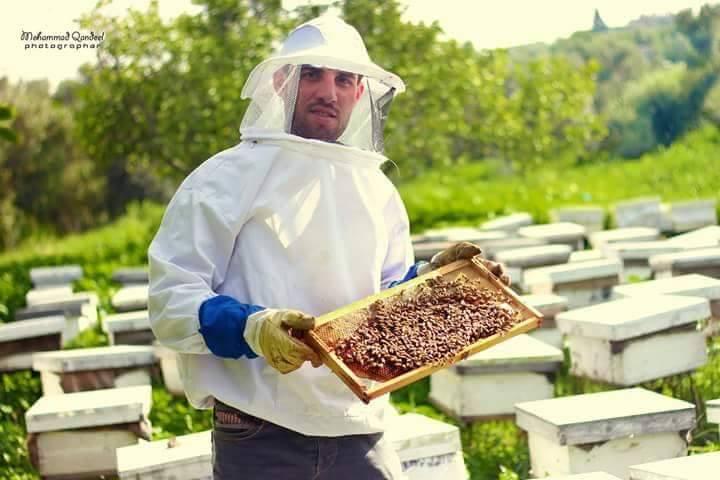 الخريج مسلم وقصة نجاحه في تربية النحل وسر النصف كيلو عسل