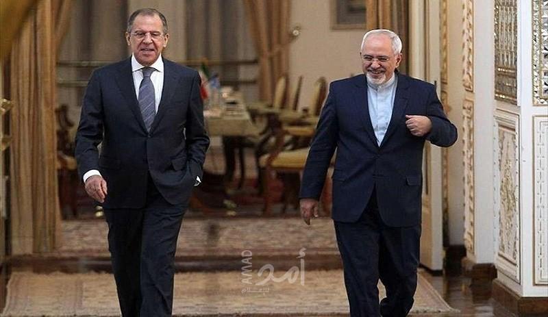 "لافروف وظريف" يؤكدان على ضرورة رفع كافة العقوبات عن إيران