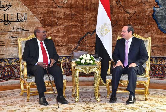مصر: انطلاق قمة الرئيسين "السيسى" - "البشير" بقصر الاتحادية