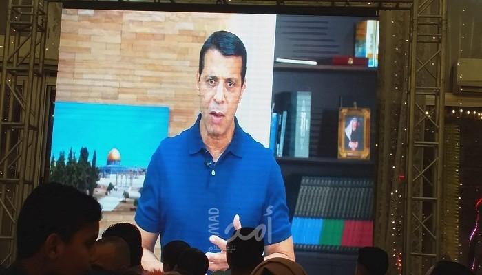 دحلان: نريد برنامج وطني لمواجهة الصفقة الأمريكية ومن يعارض يكون شريكا فيها...والقضايا الكبرى لا تحتاج تكتيكات صغيرة