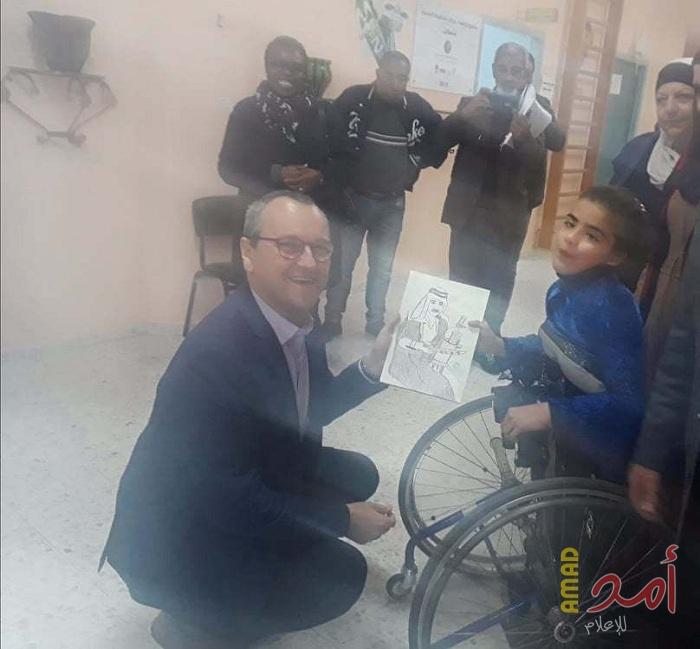 مدير مركز بلدية يطا المجتمعي يلتقي بالمدير الإقليمي لليونيسيف