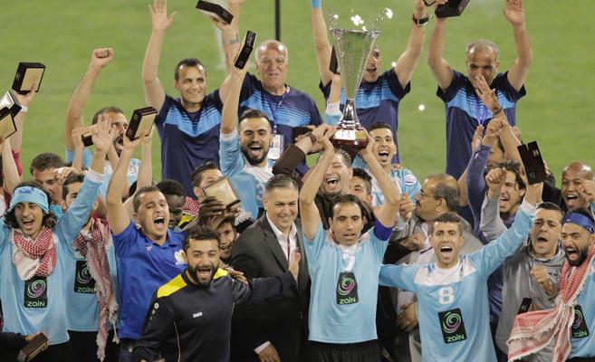 الفيصلي يطبع قبلة الزعامة على الكرة الاردنية كبطل لكأس عام 2015