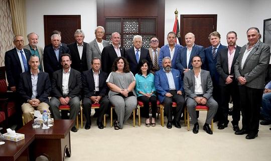 عباس والوفد اليهودي المكسيكي