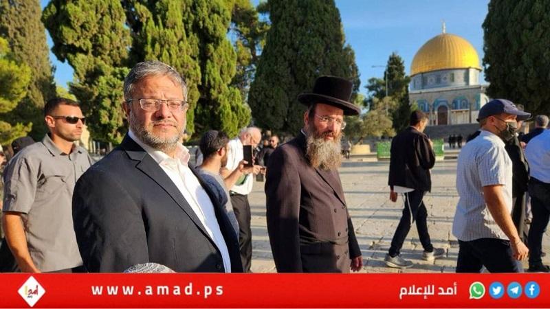 بن غفير يطالب بالسماح باقتحامات المستوطنين للأقصى في العشر الأواخر