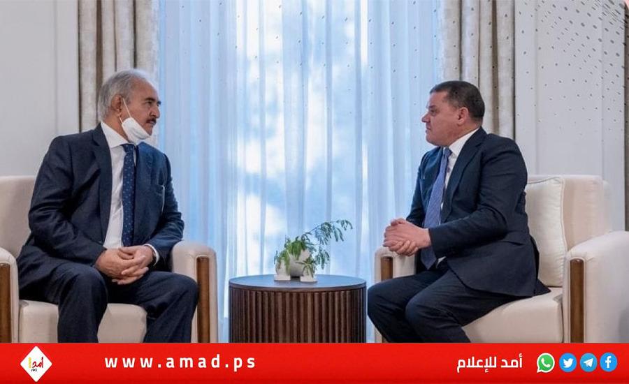 التقيا في القاهرة..اتفاق بين الدبيبة وخليفة حفتر بشأن الانتخابات