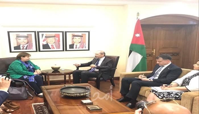 الصفدي يؤكد أهمية الدور الأوروبي لحل الصراع الفلسطيني الاسرائيلي وفق حل الدولتين
