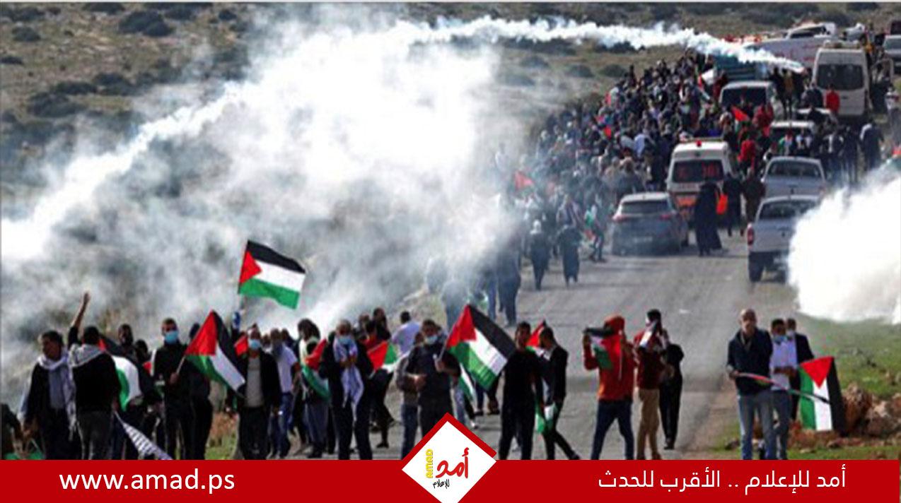 إصابات خلال مواجهات مع قوات الاحتلال الإسرائيلي في الضفة الغربية