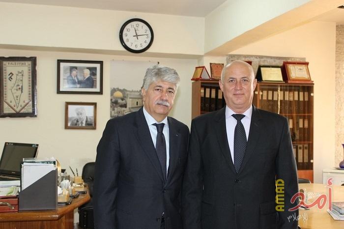 مجدلاني وسفير أوكرانيا يبحثان اخر المستجدات السياسية والعلاقات الثنائية