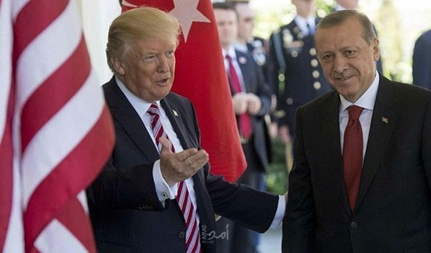 أردوغان لترامب: المشاغبون في أميركا على صلة بالوحدات الكردية بشمال سوريا