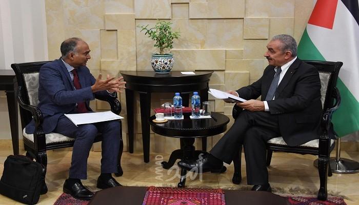 أشتية يبحث مع البنك الدولي دعم عدد من المشاريع التنموية