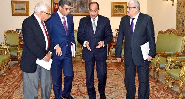 السيسي: اقامة الدولة الفلسطينية يتطلب وحدة فتح ومصالحة مع حماس..ويعرض 5 محددات لحل أزمة سوريا - نص الحوار كاملا