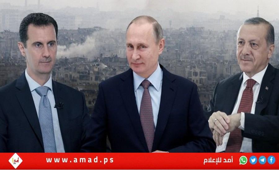 صحيفة تركية ترجح اتصال هاتفي بين أردوغان والأسد بناء على اقتراح بوتين