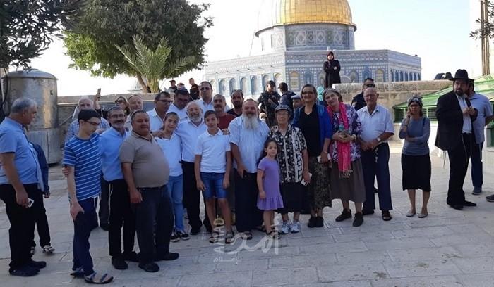 القدس: (77) مستوطناً يقتحمون الأقصى بحراسةِ مشددة