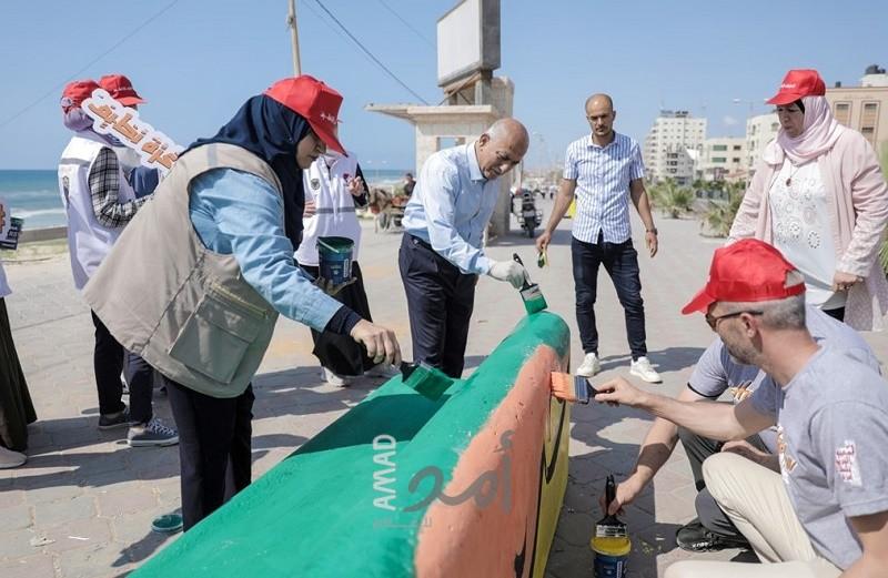 "بلدية غزة" تحتضن وتدعم "300" مبادرة مجتمعية