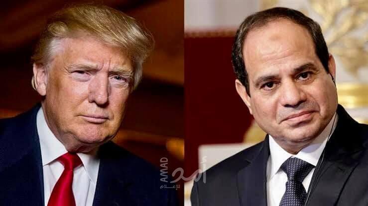 في إتصال هاتفي.. السيسي يبحث مع ترامب تطورات قضيتي ليبيا وسد النهضة