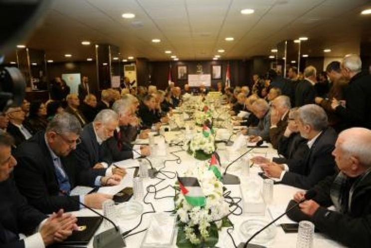 بيان "لقاء بيروت" اللجنة التحضيرية للمجلس الوطني الفلسطيني
