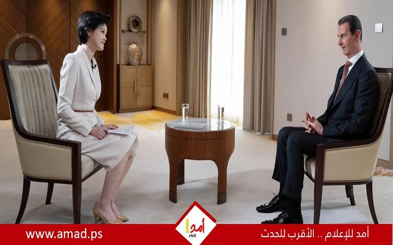 الأسد: أمريكا تشارك الإرهابيين تقاسم الأرباح في سوريا- فيديو