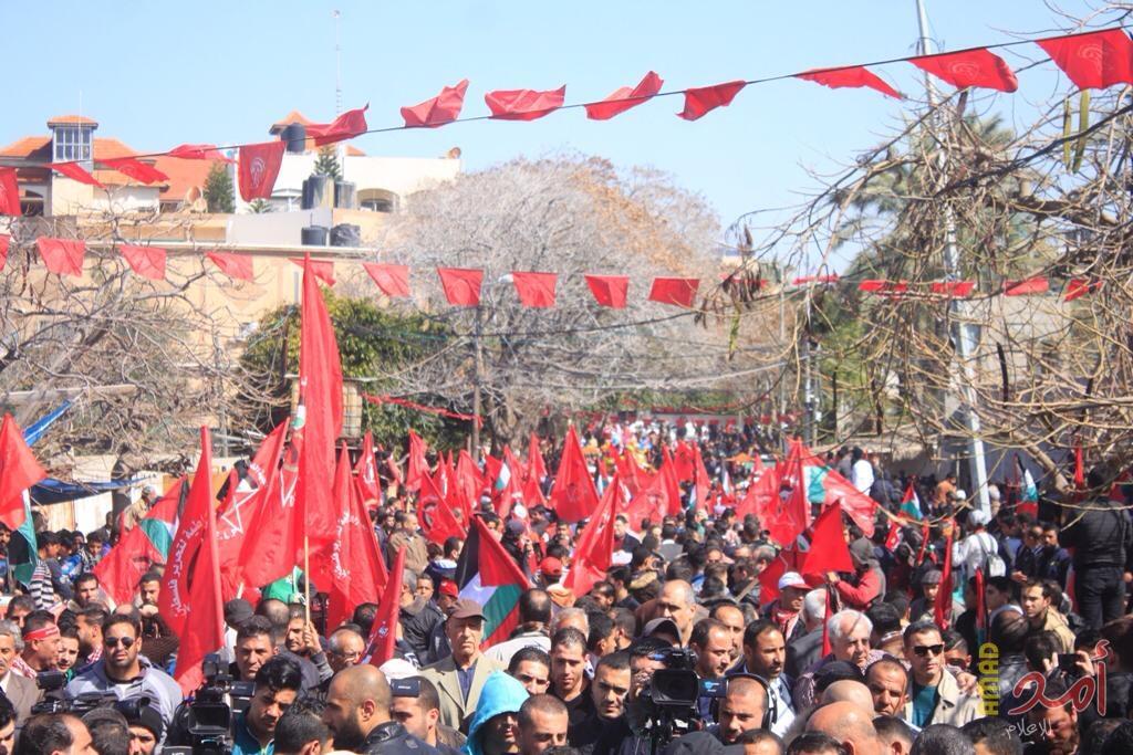 الجبهة الديمقراطية تختتم مؤتمرها في الضفة وتنتخب قيادتها المركزية