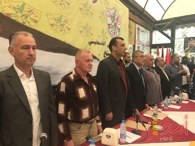 بالصور.. اللينو: لن نقبل بإقصاء الفتحاويين الاصليين عن المؤتمر السابع لحركة "فتح"