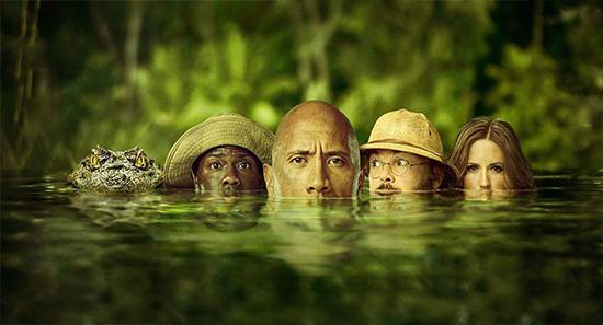 "Jumanji" يتصدر مبيعات أشرطة الـDVD بأمريكا