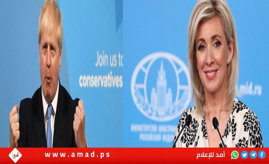 زاخاروفا تسخر من بوريس جونسون "ماذا لو كان امرأة؟"