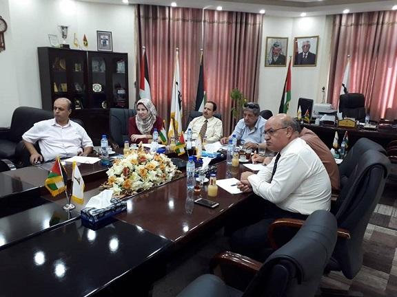 جامعة الاقصى تشارك في ورشة عمل لإطلاق المرحلة التأسيسية للتجمعات العلمية في فلسطين