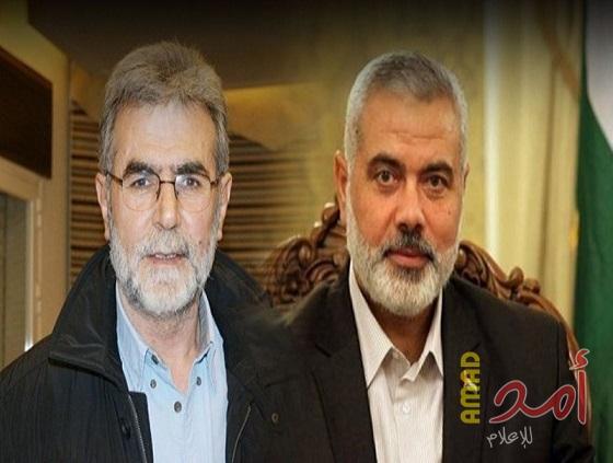 خاص – "أمد" ينفرد ينشر أبرز نتائج اللقاء الأول بين هنية والنخالة