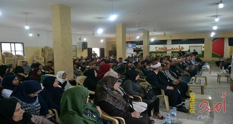 جبهة التحرير الفلسطينية تحيي يومها الوطني في مهرجان جماهيري في مخيم البرج الشمالي