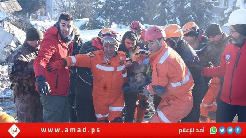 اليوم التاسع..زلزال سوريا وتركيا: عمليات الانقاذ مستمرة وأرقام الضحايا ترتفع- فيديو وصور