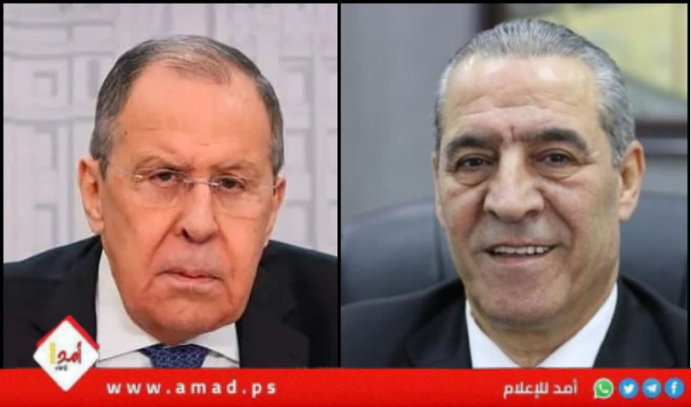 الشيخ ولافروف يبحثان التطورات التي تشهدها المنطقة جراء الحرب العدوانية على قطاع غزة