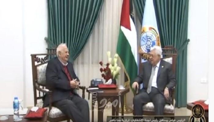 خلال لقائه ناصر.. عباس: حريصون على توفير كل الفرص لإنجاز الانتخابات