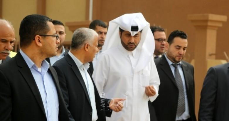 نائب السفير العمادي خالد الحردان يصل إلى قطاع غزة