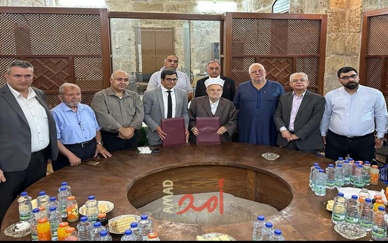 وكالة بيت مال القدس والهيئة الإسلامية العليا تتفقان على إحداث مكتبة وقفية توثيقية