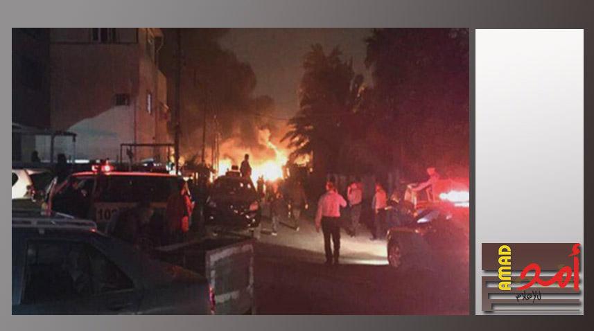 محدث- بالصور..مقتل 4 أشخاص وإصابة أكثر من 15 فى انفجار بمدينة يافا